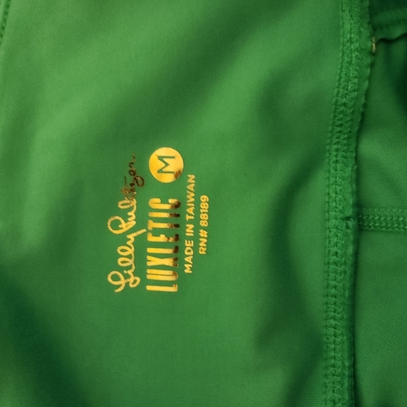 LILLY pullitzer Green Athletic Leggings - Picture 6 of 10